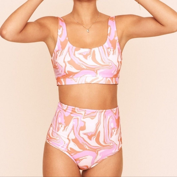 Earth Republic Reversible Square Neck Bikini Top - Picture 3 of 16